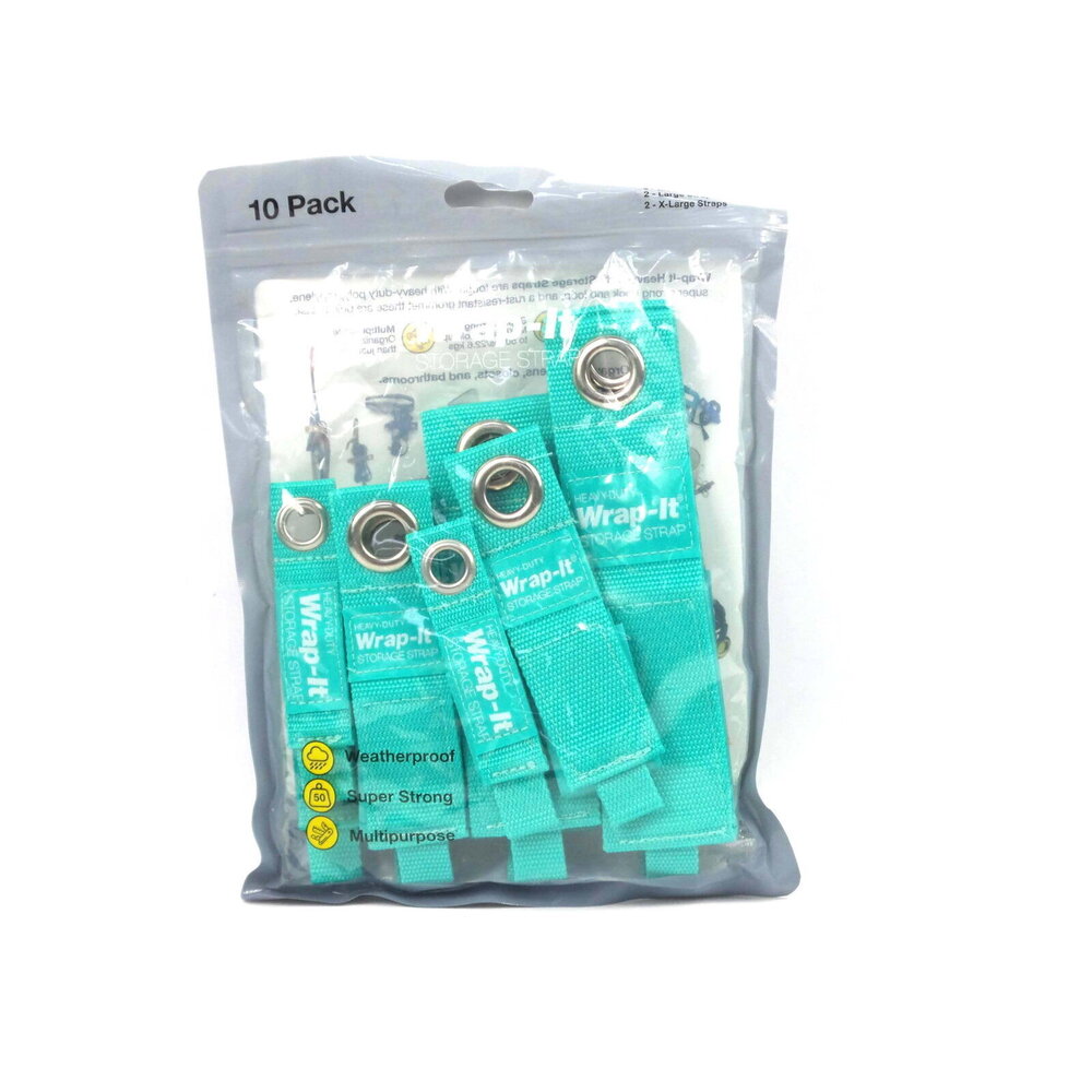 Wrap-It 10-Piece Heavy Duty Storage Straps